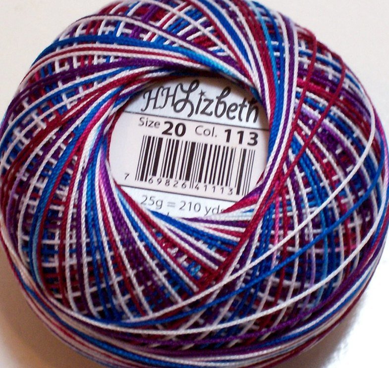 Col.113, Jewels, Lizbeth thread