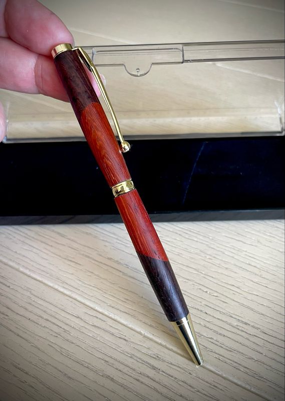Handcrafted Two-toned Wooden Pen
