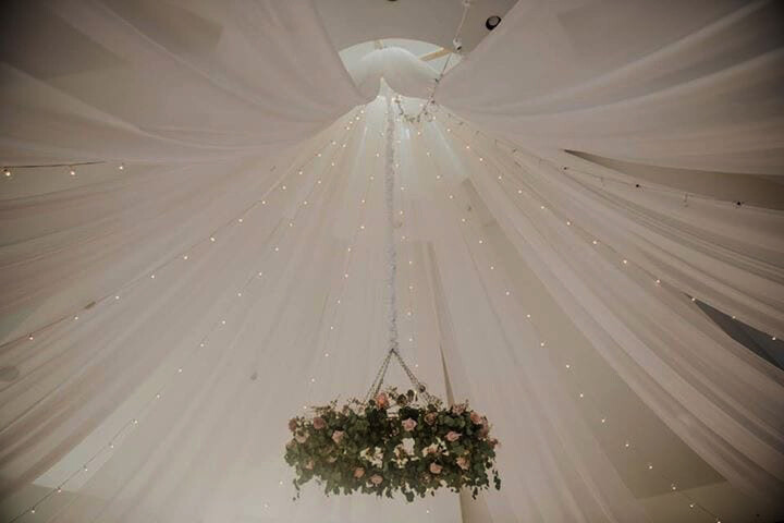Italian Lighting Rentals - Glen Oaks Country Club, Des Moines