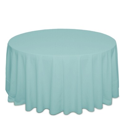Aqua Tablecloth Rentals - Polyester