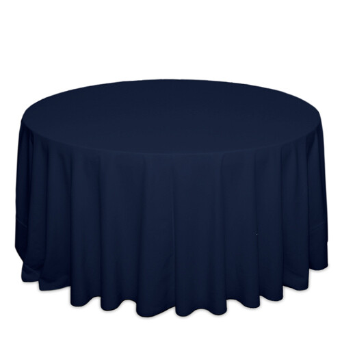 Dark Blue Tablecloth Rentals