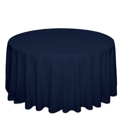 Dark Blue Tablecloth Rentals - Polyester