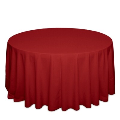 Cherry Red Tablecloth Rentals