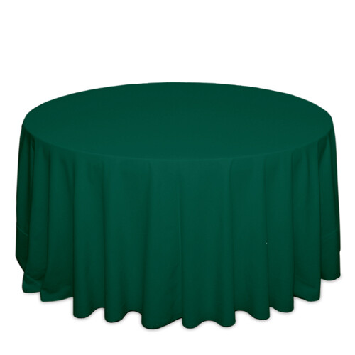 Hunter Green Tablecloth Rentals - Polyester