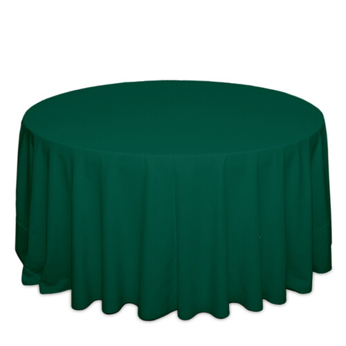Hunter Green Tablecloth Rentals