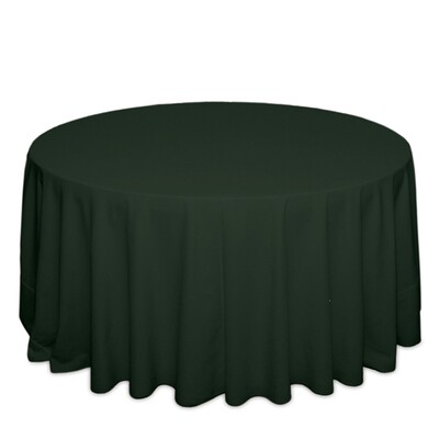 Forest Green Tablecloth Rentals - Polyester