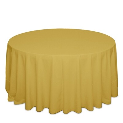 Gold Tablecloth Rentals - Polyester
