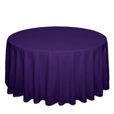 Purple Tablecloth Rentals