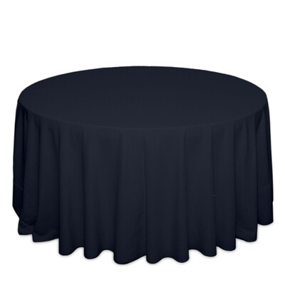 Navy Tablecloth Rentals - Polyester
