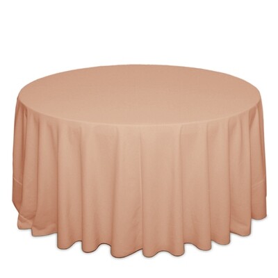 Peach Tablecloth Rentals