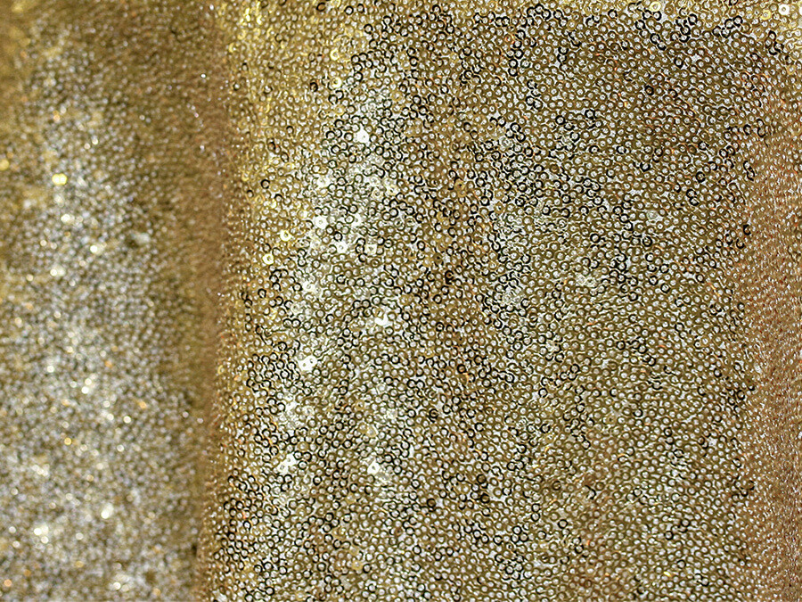 Gold Sequin Tablecloth Rentals - Taffeta