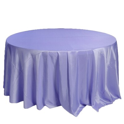 Lavender Taffeta Tablecloths Rentals