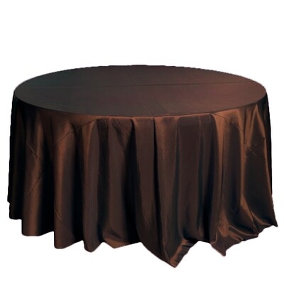 Brown Taffeta Tablecloths Rentals Brown Taffeta Tablecloths Rentals