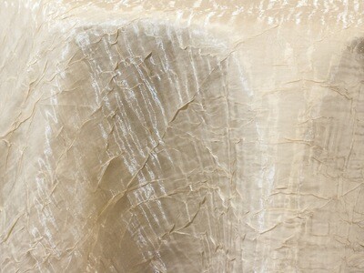 Ivory Iridescent Crush Tablecloth Rentals