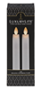 White LED Resin Taper Candle Rental - 8.5"