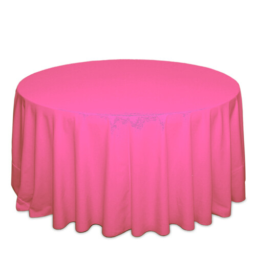 Neon Pink Tablecloth Rentals