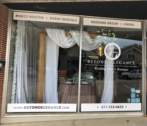 Wedding Arch Drape - Sheer Voile FR - 30' Wedding Arch Drape - Sheer Voile FR - 30'