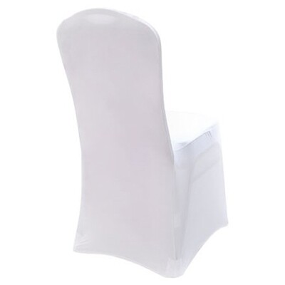 White Spandex Chair Cover Rentals