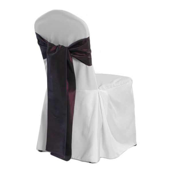 White Elite Banquet Chair Cover Rentals - 2/Pleat