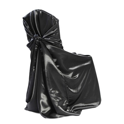 Black Universal Chair Covers Black Universal Chair Covers