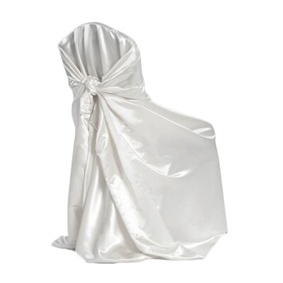 White Universal Chair Covers White Universal Chair Covers