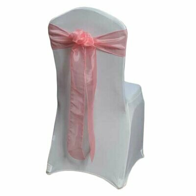 Coral Mirror Chair Sash Rentals Coral Mirror Chair Sash Rentals