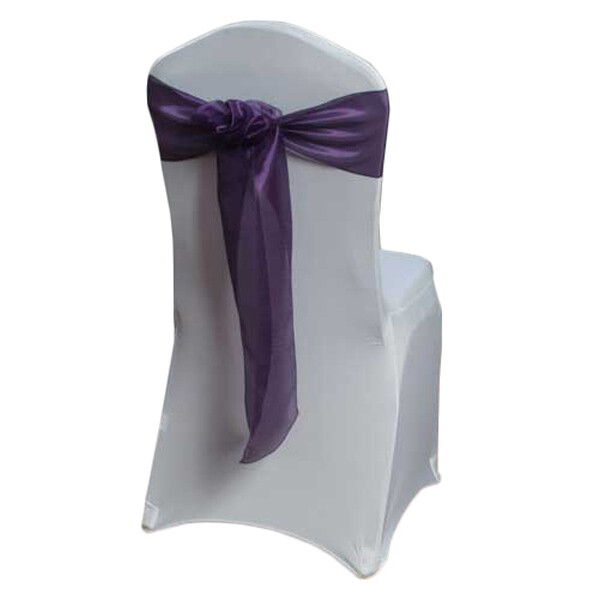 Eggplant Mirror Chair Sash Rentals Eggplant Mirror Chair Sash Rentals