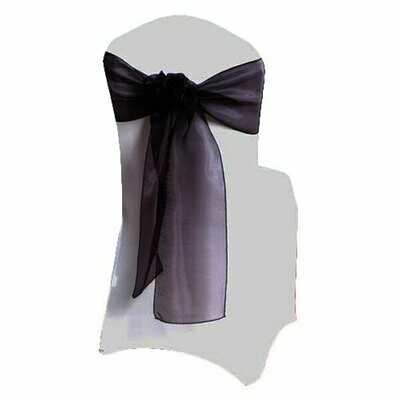 Plum Mirror Chair Sash Rentals for weddings and events, Iowa-based supplier shipping nationwide