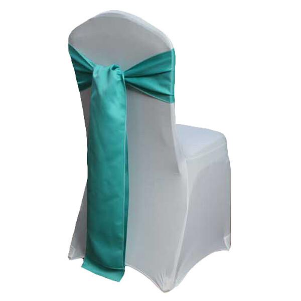 Mermaid Matte Satin Chair Sash Rentals