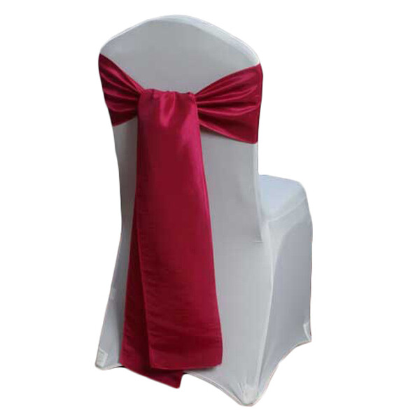 Fuchsia Taffeta Chair Sash Rentals Fuchsia Taffeta Chair Sash Rentals