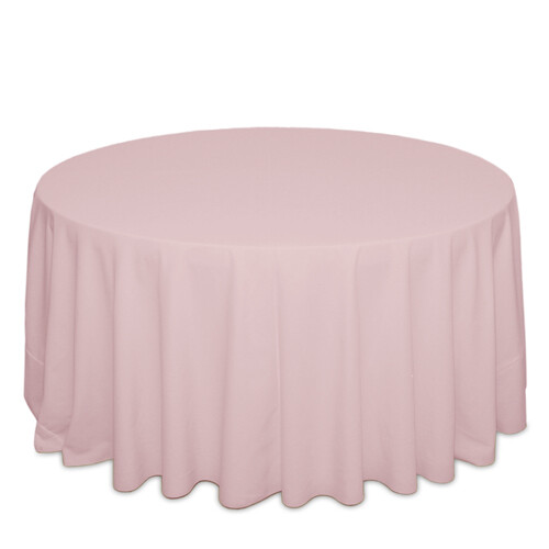 Blush Tablecloth Rentals - Polyester