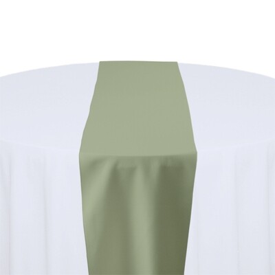 Celedon Table Runner Rentals - Polyester
