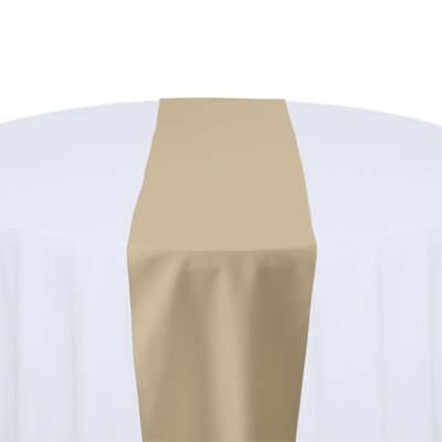 Camel Table Runner Rentals - Polyester