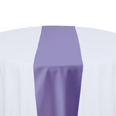 Lavender Table Runner Rentals - Polyester