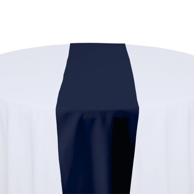 Dark Blue Table Runner Rentals - Polyester
