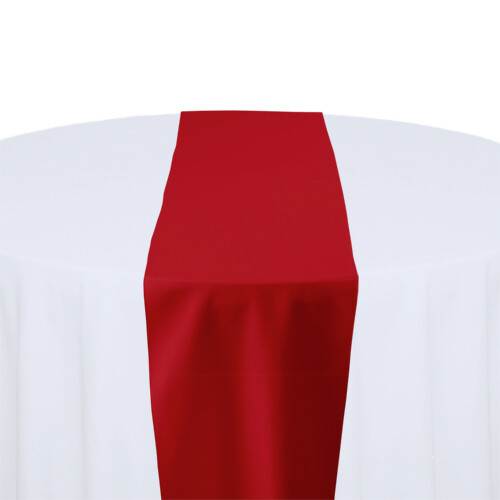 Red Table Runner Rentals - Polyester
