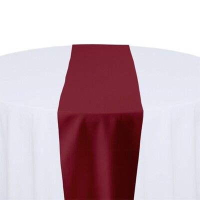 Ruby Table Runner Rentals - Polyester