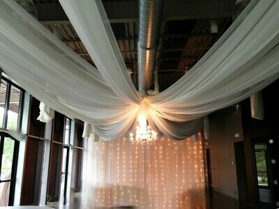 Jasper Winery Ceiling Draping