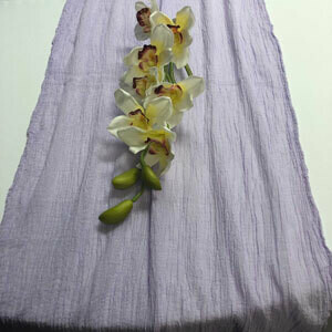 Lilac Table Runner Rentals - Cheesecloth