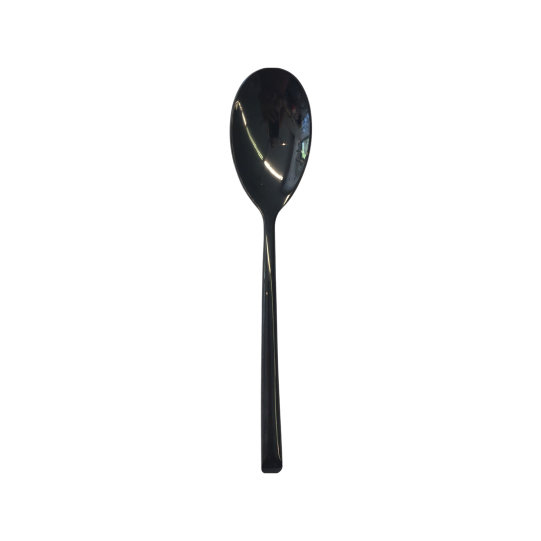 Black Flatware Teaspoon Rental