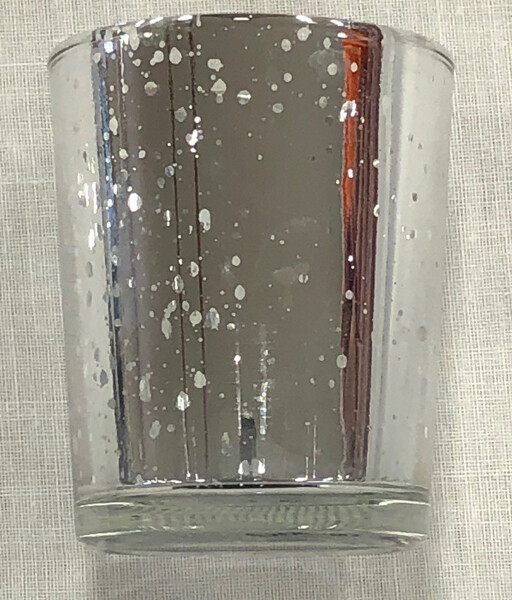 Silver Mercury Votives For Rent