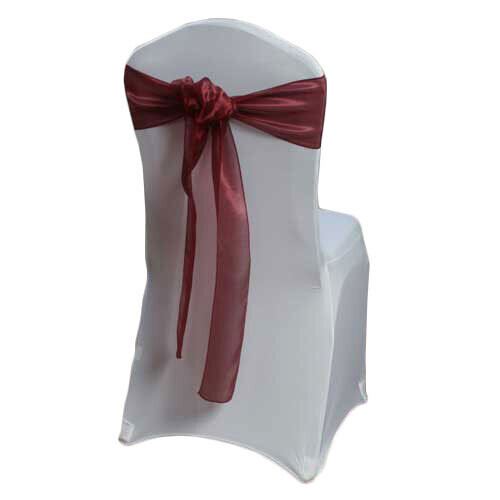 Burgundy Mirror Chair Sash Rentals Burgundy Mirror Chair Sash Rentals