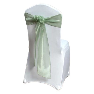 Sage Mirror Chair Sash Rentals Sage Mirror Chair Sash Rentals