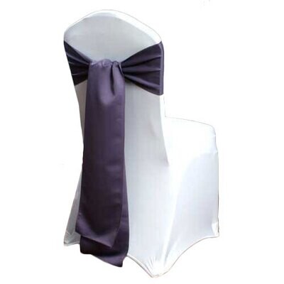 Victorian Lilac Matte Satin Chair Sash Rentals Victorian Lilac Matte Satin Chair Sash Rentals