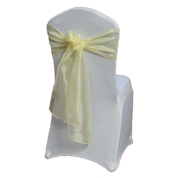 Yellow Mirror Chair Sash Rentals Yellow Mirror Chair Sash Rentals