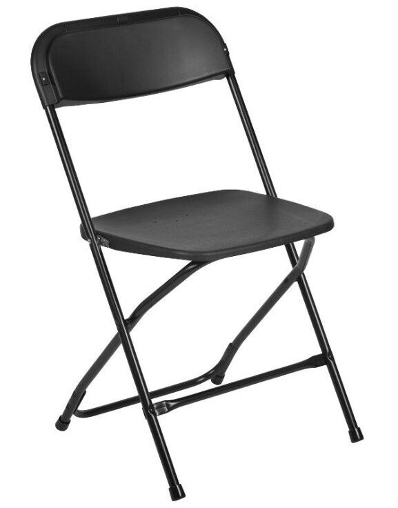 Black Folding Chair