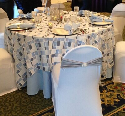 Mosaic Table Overlay Rental