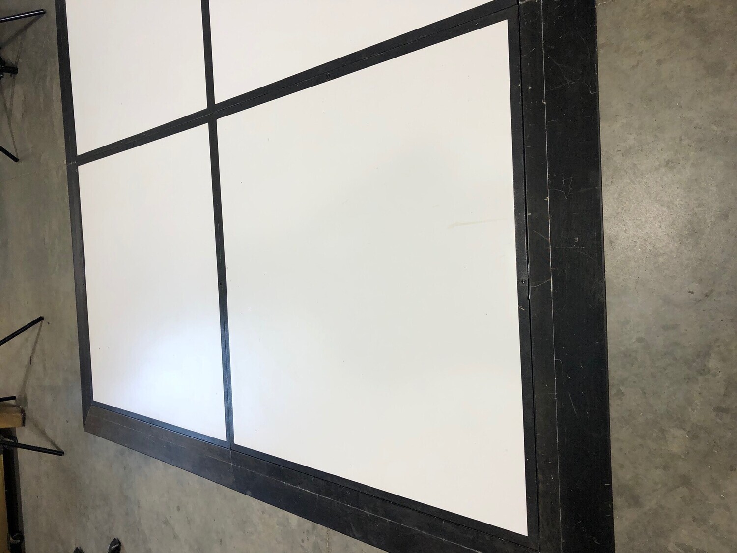 White w/Black Trim Dancefloor