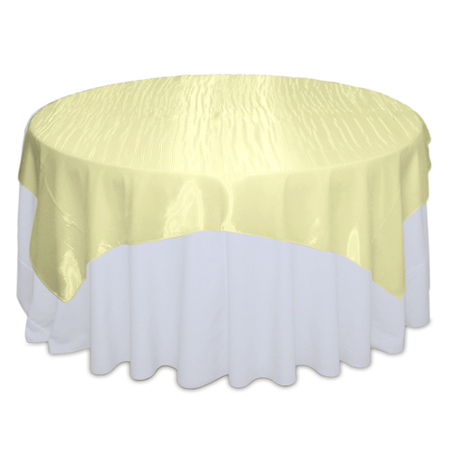 Yellow Mirror Table Overlay Rental