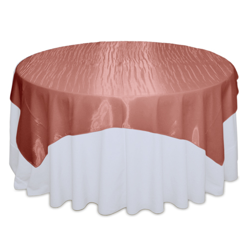 Rust Mirror Table Overlay Rental